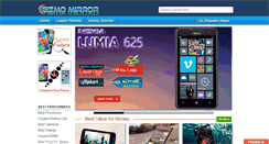 Desktop Screenshot of gizmomirror.com